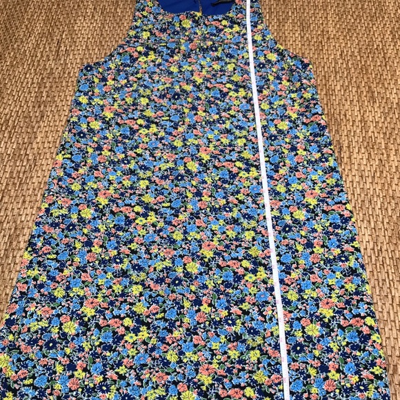 Jella Couture Dress Sleeveless Blue Floral Size S - Picture 6 of 8